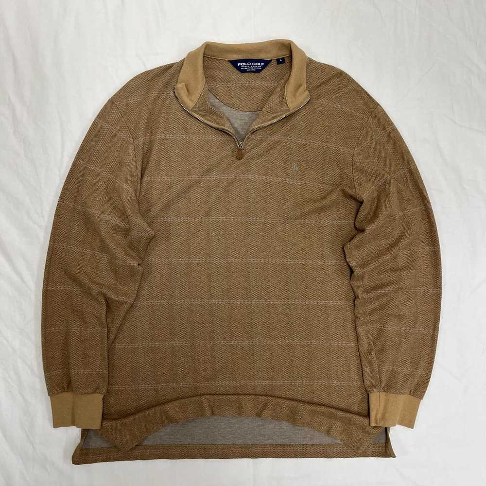 Polo Ralph Lauren Vintage 90s Polo Golf 1/4 Zip 1… - image 1