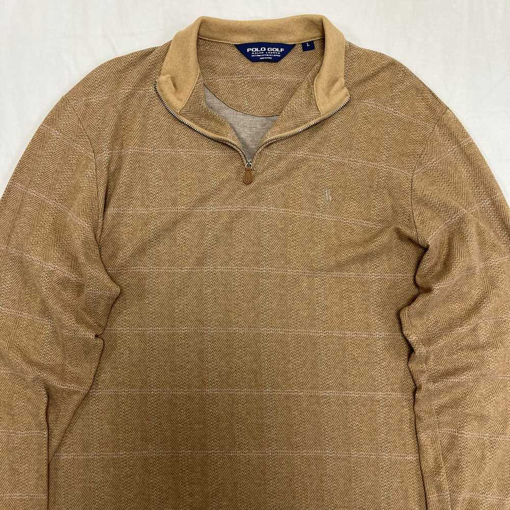 Polo Ralph Lauren Vintage 90s Polo Golf 1/4 Zip 1… - image 2