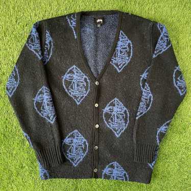 Stussy mohair cardigan - Gem Stussy mohair cardigan - Gem