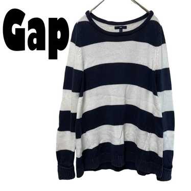 【Gap】Border Cotton 100% Navy White