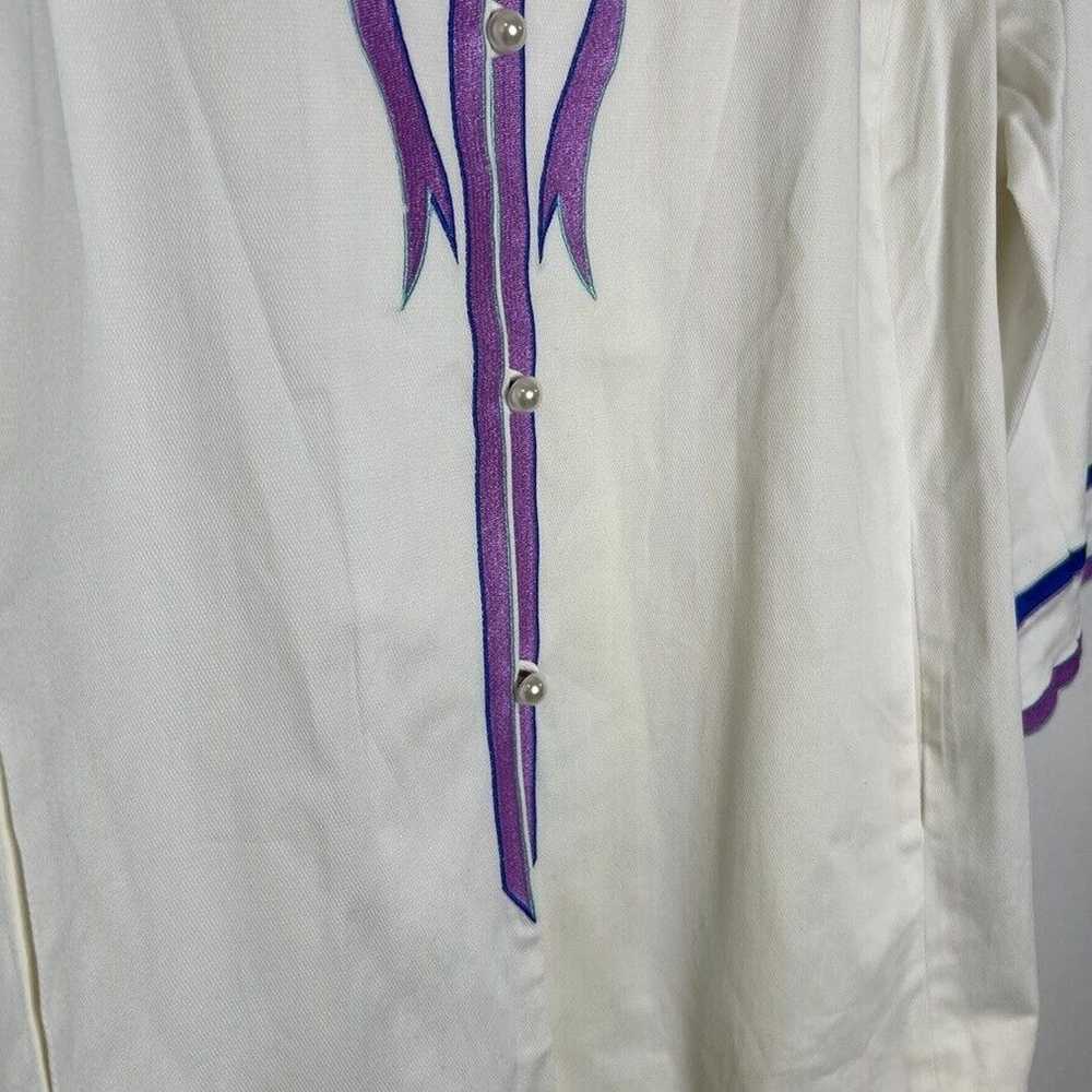 Bob Mackie Bob Mackie Wearable Art Embroidered Bu… - image 4