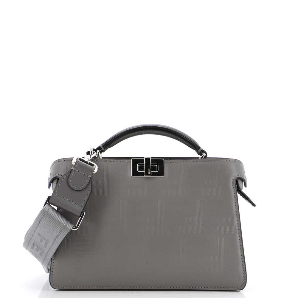 FENDI Peekaboo ISeeU XCross Bag Zucca Leather - image 1