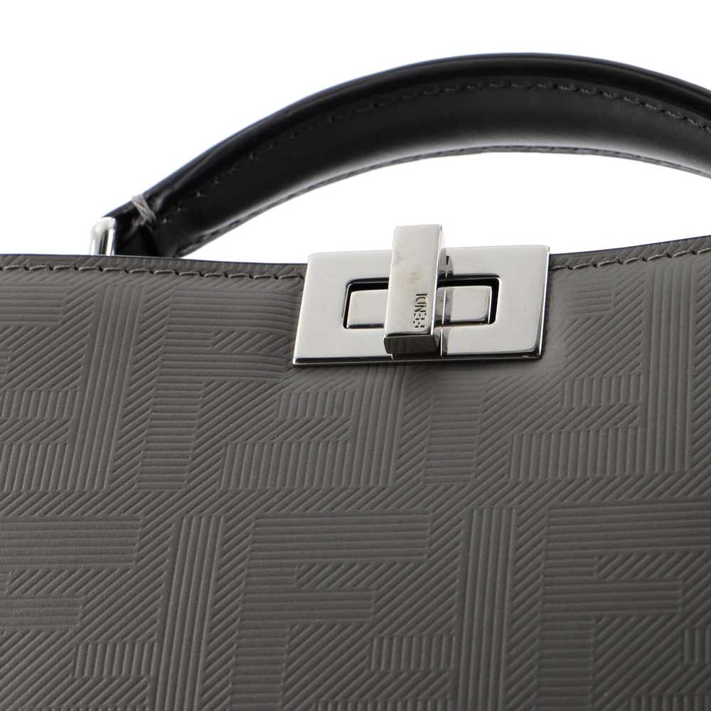 FENDI Peekaboo ISeeU XCross Bag Zucca Leather - image 6