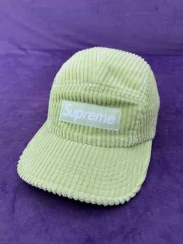 個人装備 Supreme Corduroy Military 5 Panel Cap Supreme Corduroy 5-Panel Camp Cap - Purple Hats, Accessories