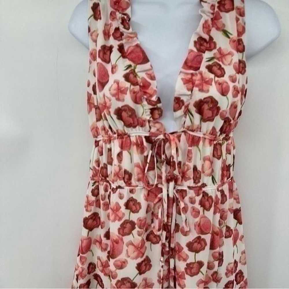 Samantha Sipos | Strawberry Floral Dress | Large - image 5