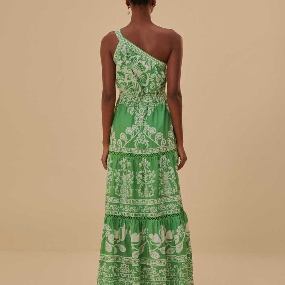 Farm Rio Sweet Green Garden Maxi Dress - image 5