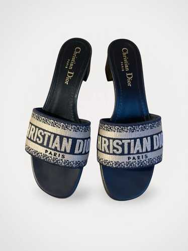 【海外限定色あり】Dior★DWAY HEELED SLIDEサンダル KCO277ERTS03J_E03?$default_GHC