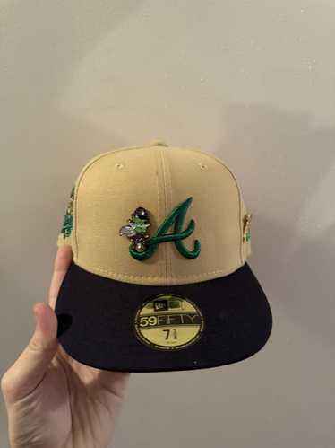 NEWERA \"Atlanta Braves\" スワロフスキーカスタム NEWERA 