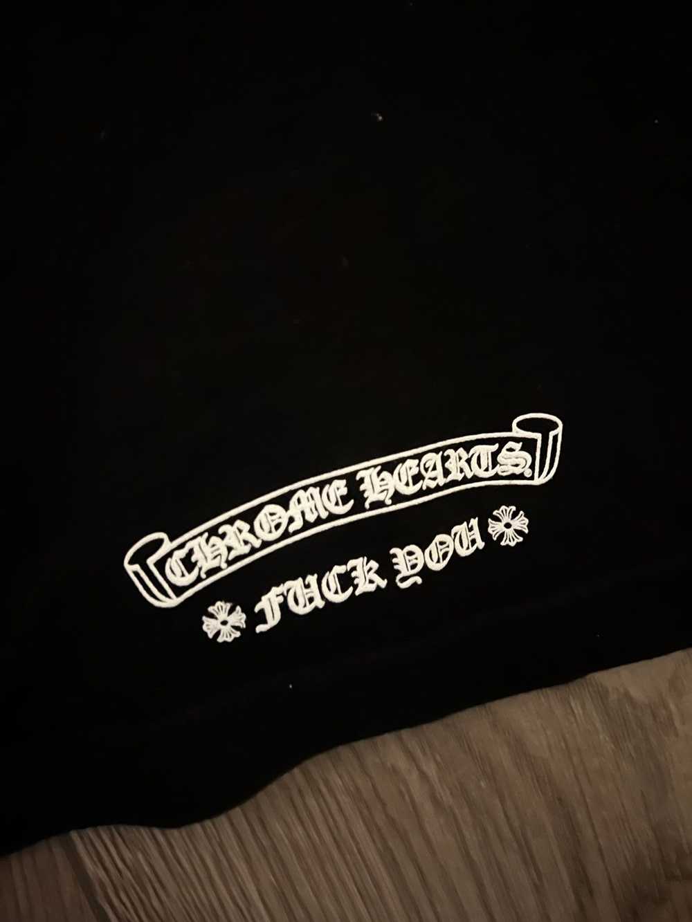Chrome Hearts Chrome Hearts SCROLL F*CK YOU Long … - image 4