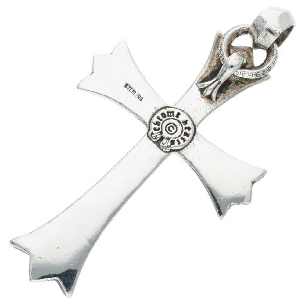 Chrome Hearts Large CH Cross Pendant w Bale - image 2