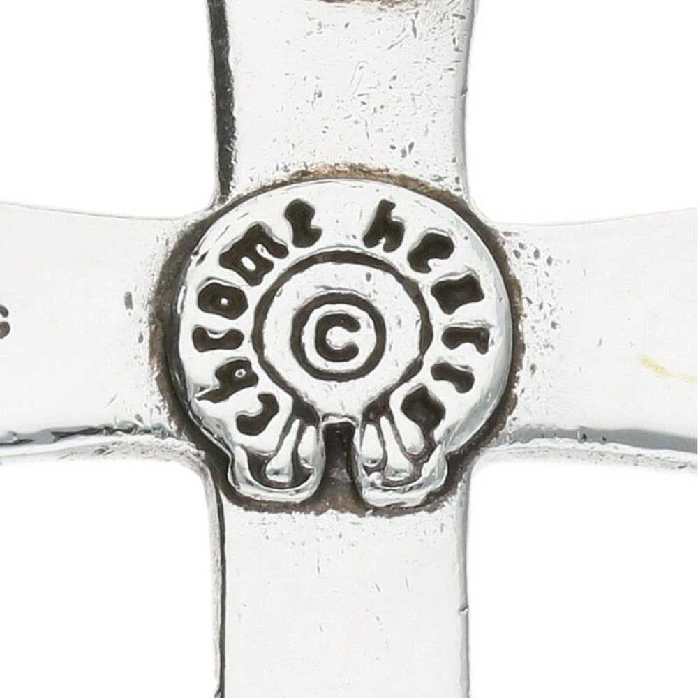 Chrome Hearts Large CH Cross Pendant w Bale - image 3