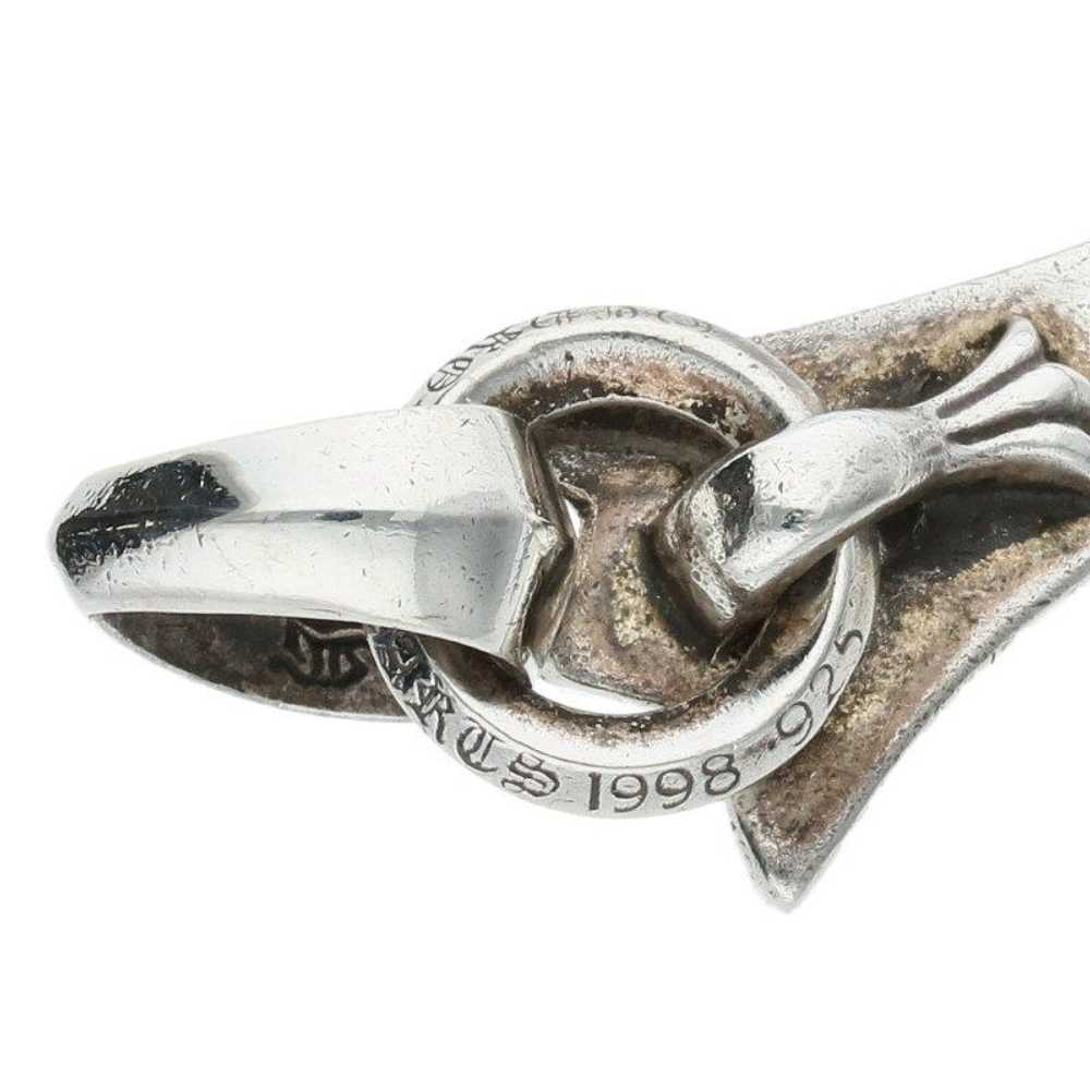 Chrome Hearts Large CH Cross Pendant w Bale - image 4