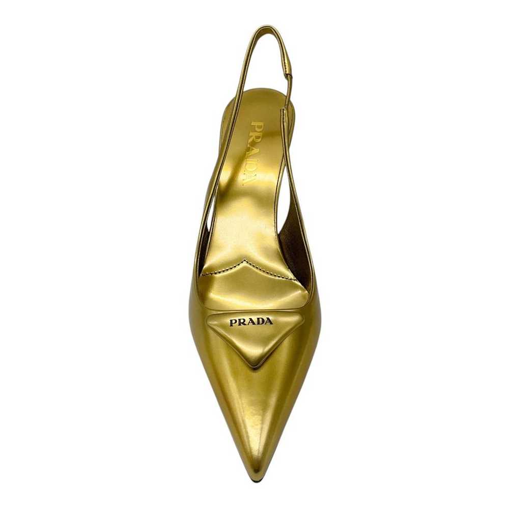 Prada Leather heels - image 4