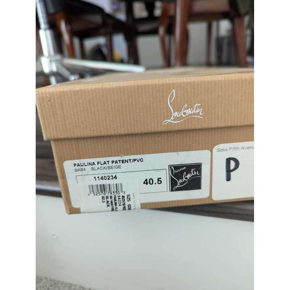 Christian Louboutin Patent leather ballet flats - image 3