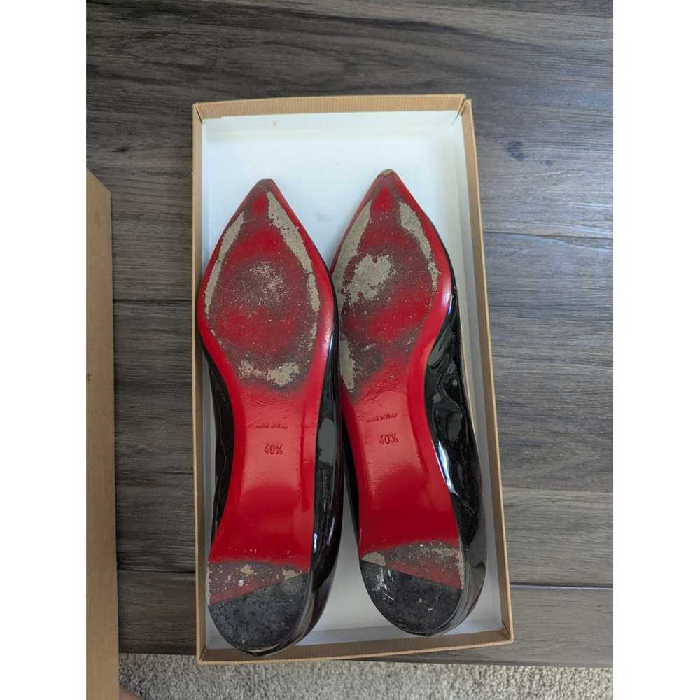 Christian Louboutin Patent leather ballet flats - image 4