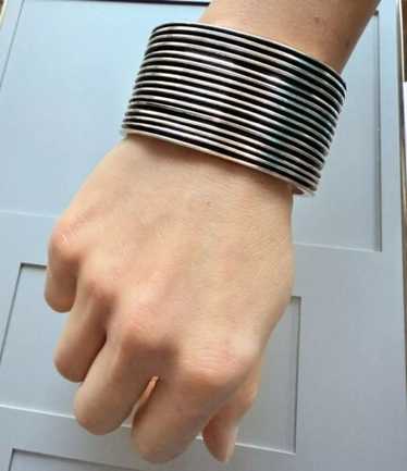 アクセサリー Navajo / HS Herman Smith silver bangle TUCSON INDIAN JEWELRY | HERMAN SMITH Navajo Bracelet 😢SOLD