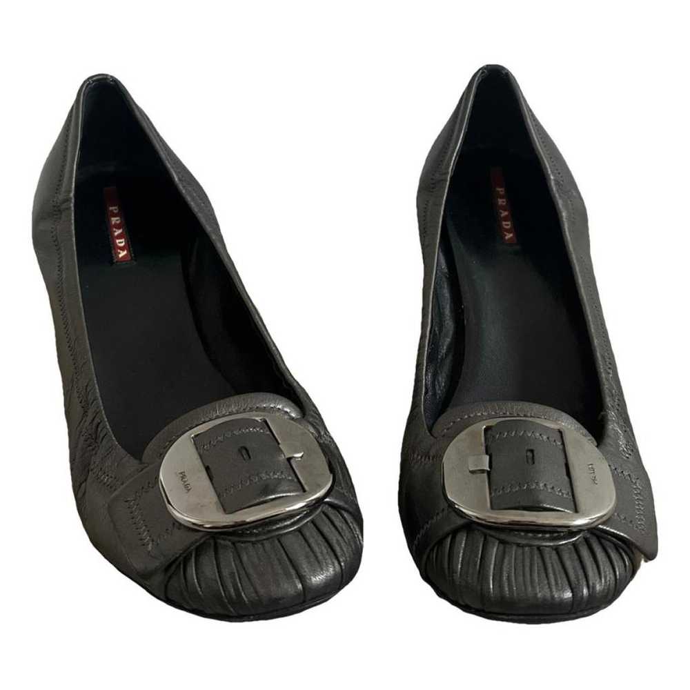 Prada Leather heels - image 1