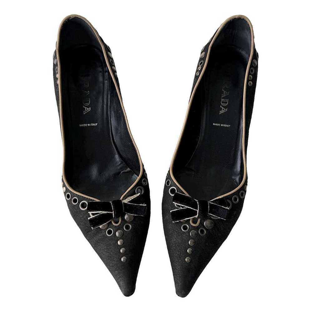 Prada Leather heels - image 1