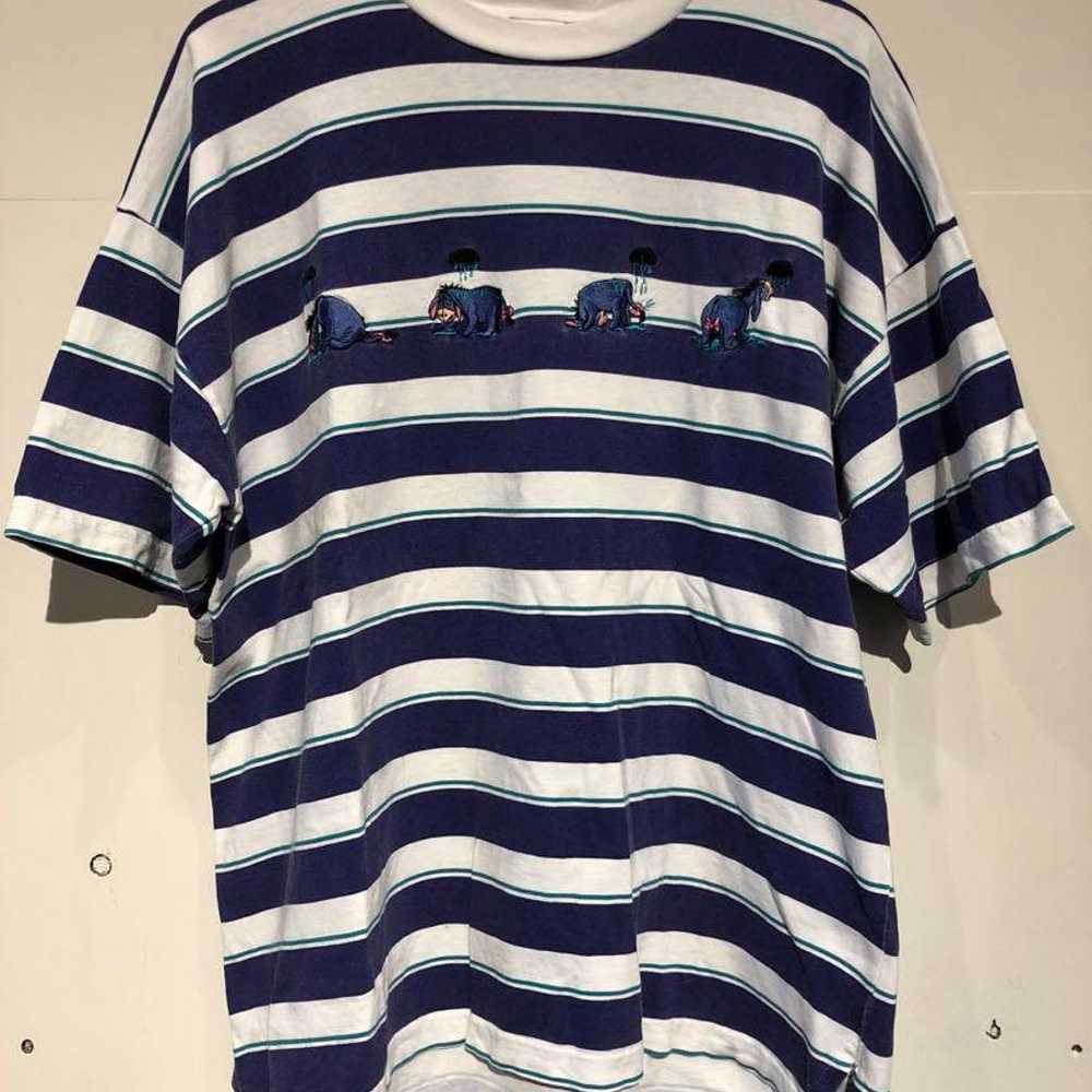 90's Winnie the Pooh "EEYORE" Border Tee - image 2