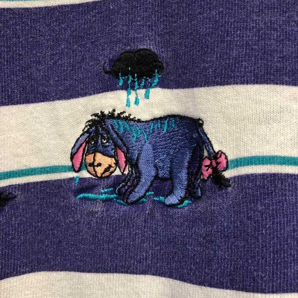 90's Winnie the Pooh "EEYORE" Border Tee - image 5