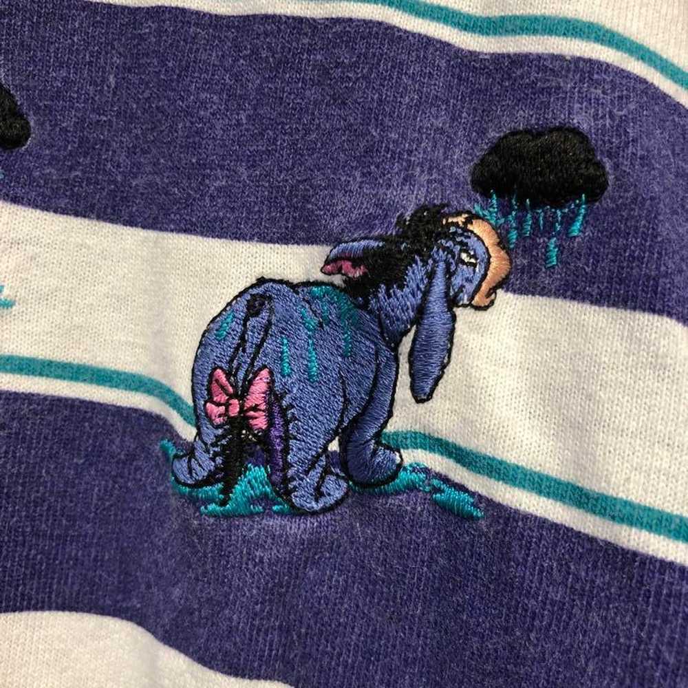 90's Winnie the Pooh "EEYORE" Border Tee - image 7