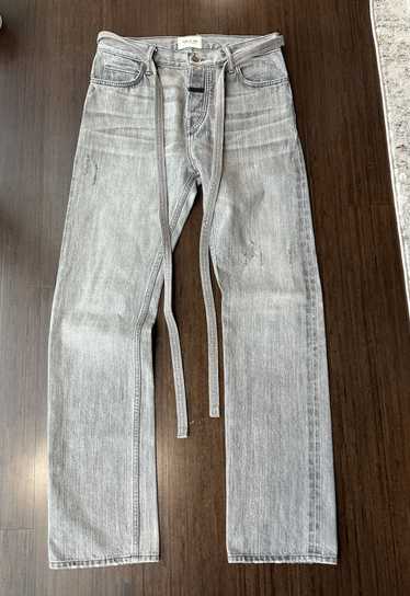 Fear of God Sixth Collection Gray Flare Denim