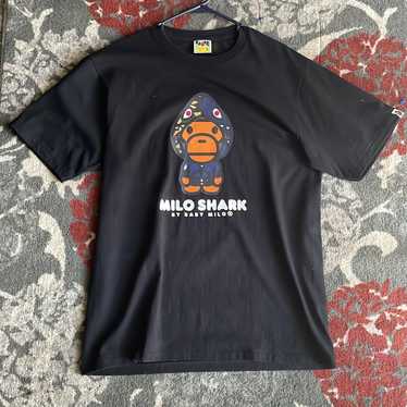 BAPE BABY MILO ネイビー スウェット M ベイプスタ Bape bape milo navy - Gem