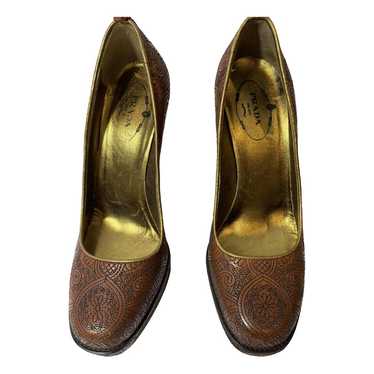 Prada Leather heels - image 1