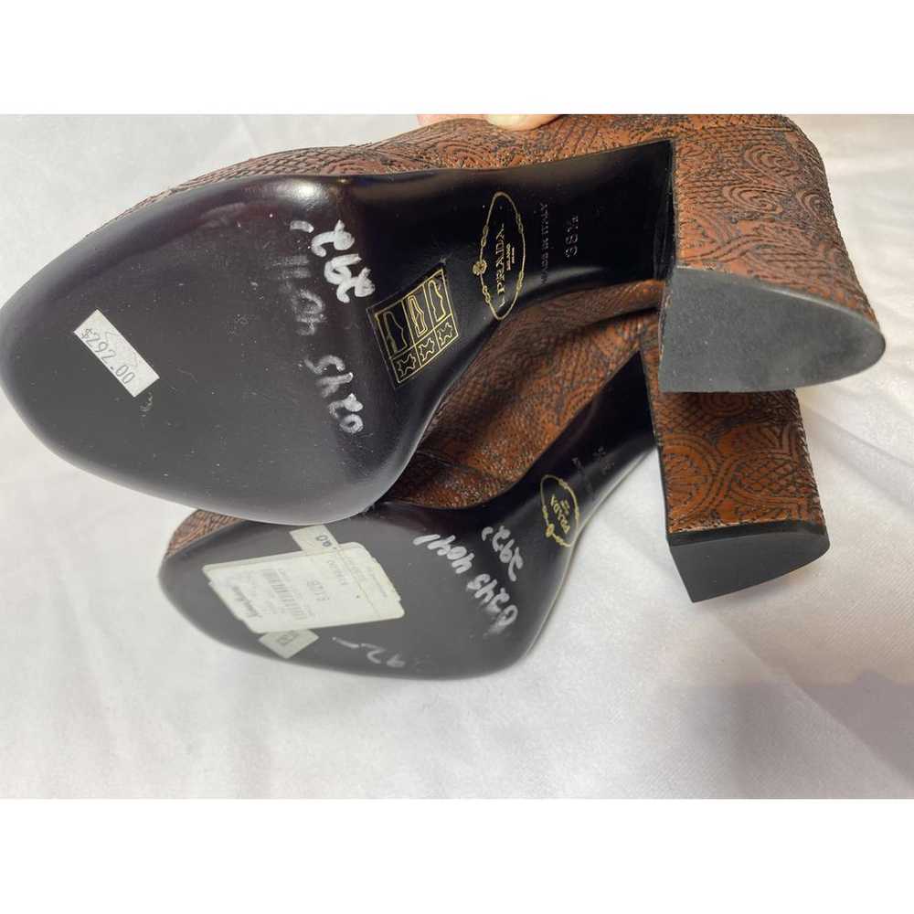 Prada Leather heels - image 6