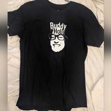 The Buddy Holly Story Tee 90s サイズXL Large 90's the Buddy Holly Story Men's T Shirt Blue White