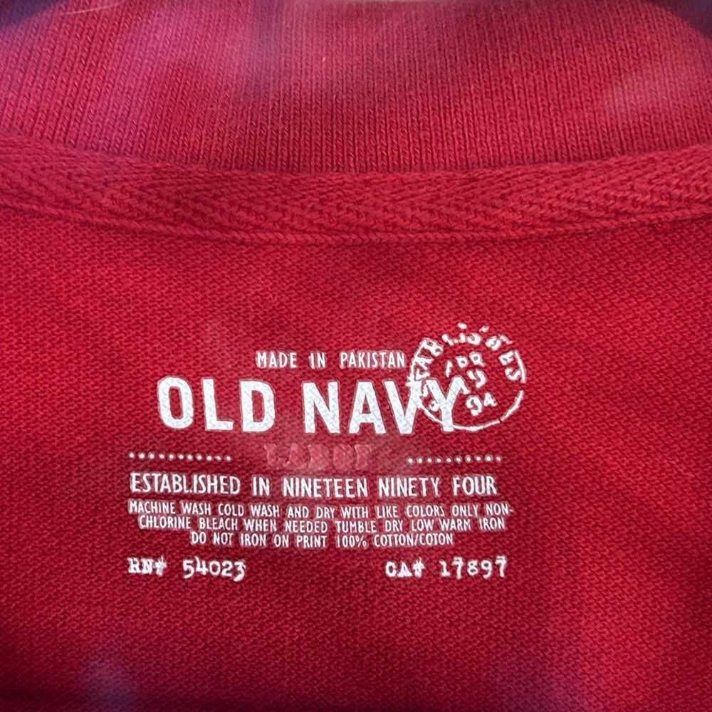 Old Navy Old Navy Red Polo Shirt Large - image 3