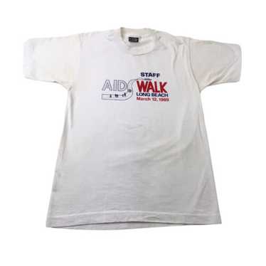 90s USA製 AIDS WALK エイズウォーク チャリティTシャツ 90s USA製 AIDS WALK エイズウォーク チャリティTシャツ