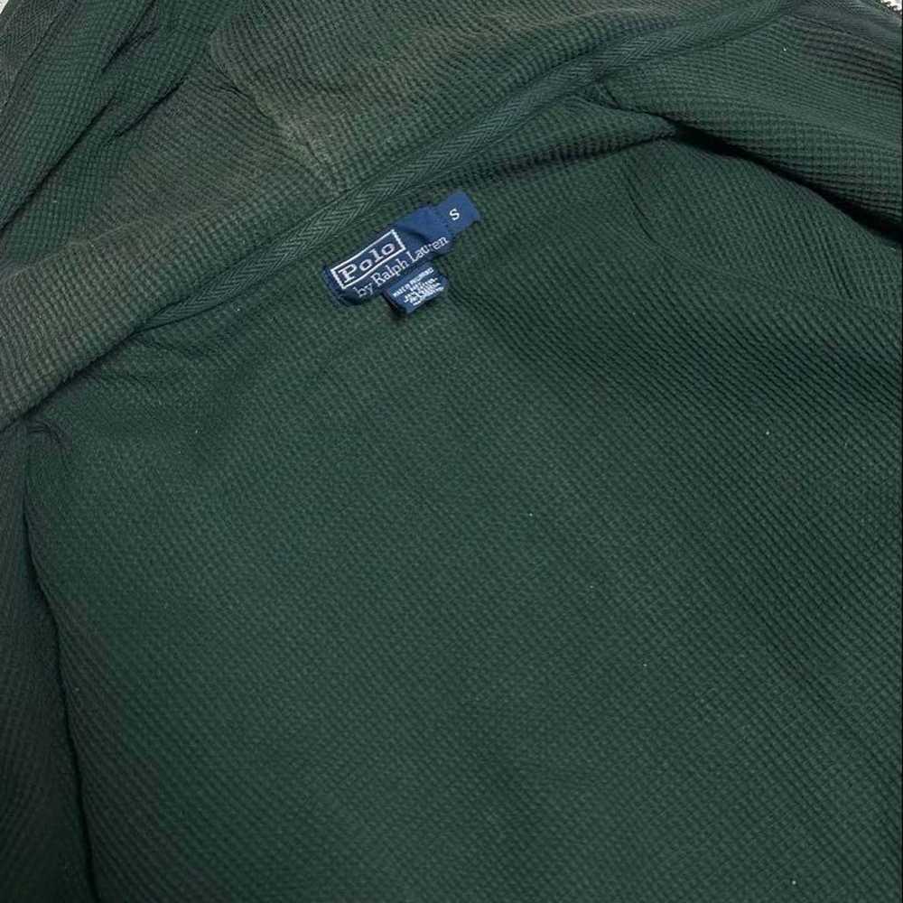 Polo Ralph Lauren 90s Zip-Up Thermal Hoodie - image 4