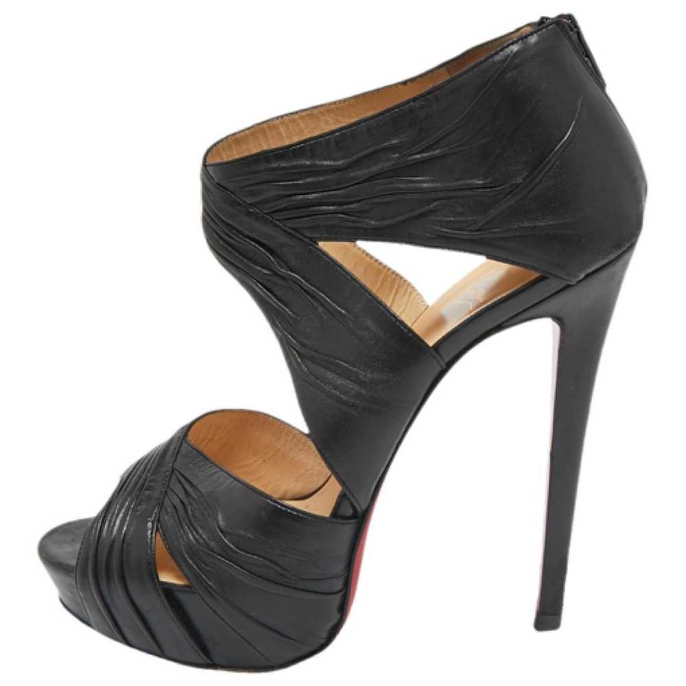 Christian Louboutin Patent leather sandal - image 1