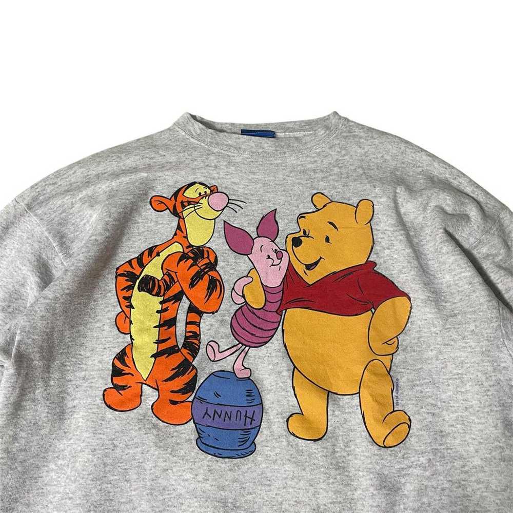 90's "Pooh" Sweatshirt Winnie the Pooh Disney - image 2