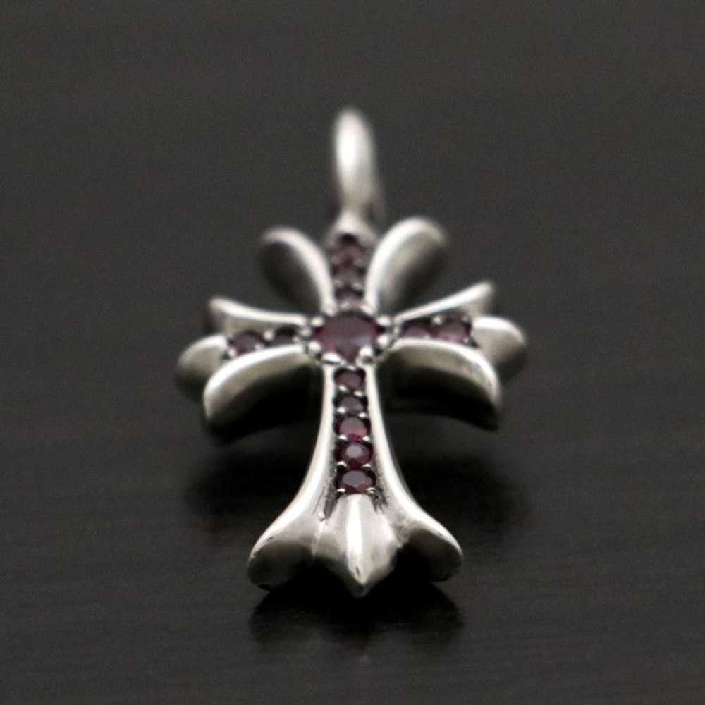 Chrome Hearts Chrome Hearts Ruby Tiny Cross Charm - image 5