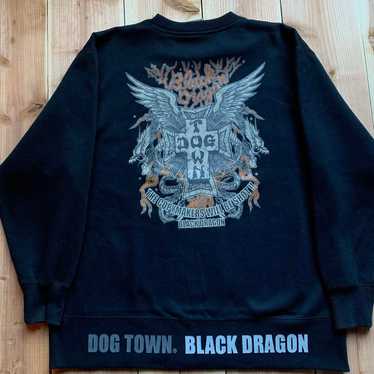 DOG TOWN 黒龍 豪華刺繍 オーバーサイズ ヤンキー系 y2k 柄