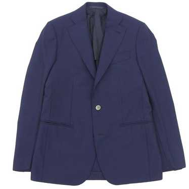 美品　Raffaele Caruso ホップサック　テーラード　48 ネイビー 美品 Raffaele Caruso ホップサック テーラード 48 ネイビー