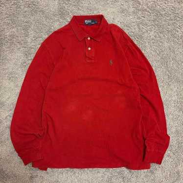 1990s Ralph Lauren Long Sleeve Polo Shirt - image 1