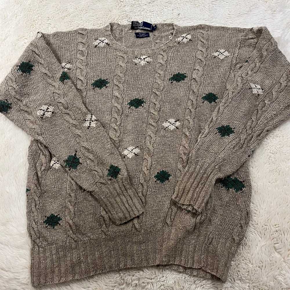 Vintage Polo Ralph Lauren Sweater Mens Size XL Ta… - image 1