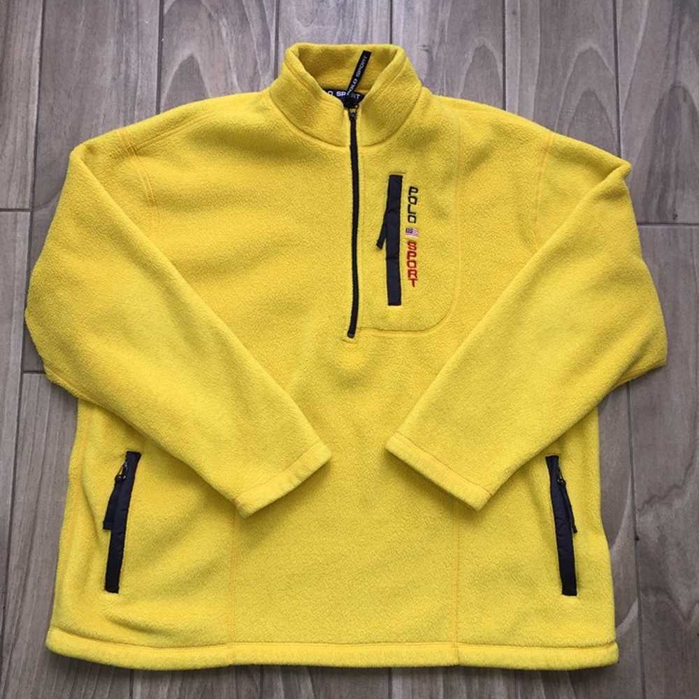 Vintage 90s Polo Ralph Lauren Sport Fleece - image 2