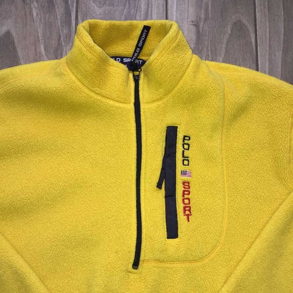 Vintage 90s Polo Ralph Lauren Sport Fleece - image 4