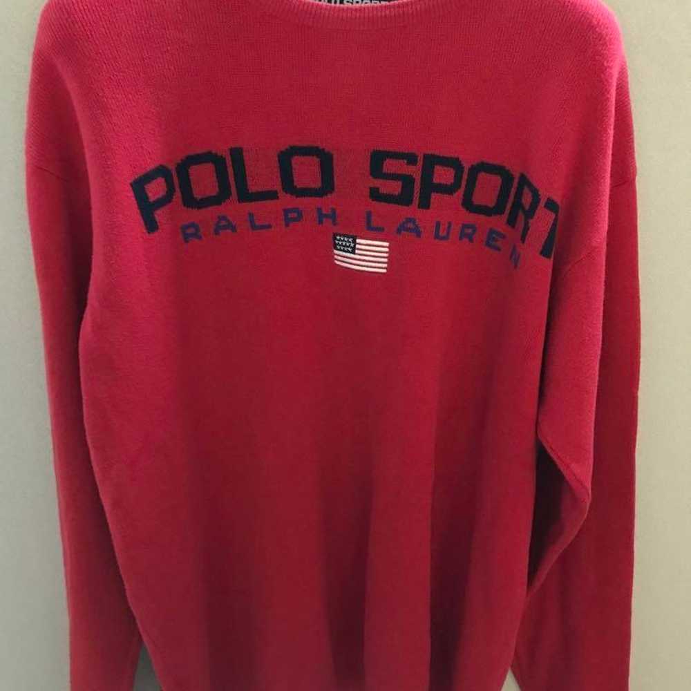 90s POLO SPORTS Ralph Lauren Knit - image 1