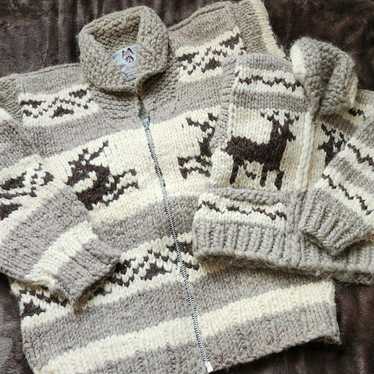 Cowichan sweater made in - Gem