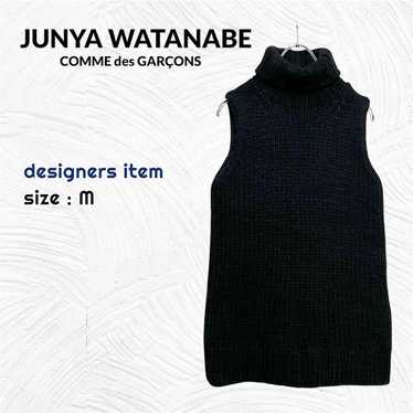 トップス JUNYA WATANABE knit vest JUNYA WATANABE COMME des GARCONS Twist Front Knit Vest Size