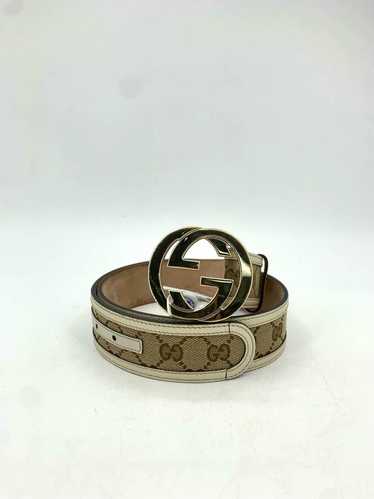 GUCCIベルト花刺繍 Gucci flower belt - Gem