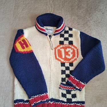 トップス Hysteric Glamour Patterned Knit Cardigan Hysteric Glamour “Bulldog” Knit Cardigan | neverlandsupply