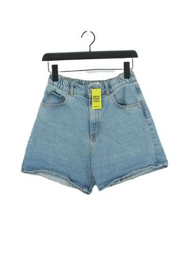 Pull&bear Women's Shorts Uk 8 Blue 100% Cotton - image 1