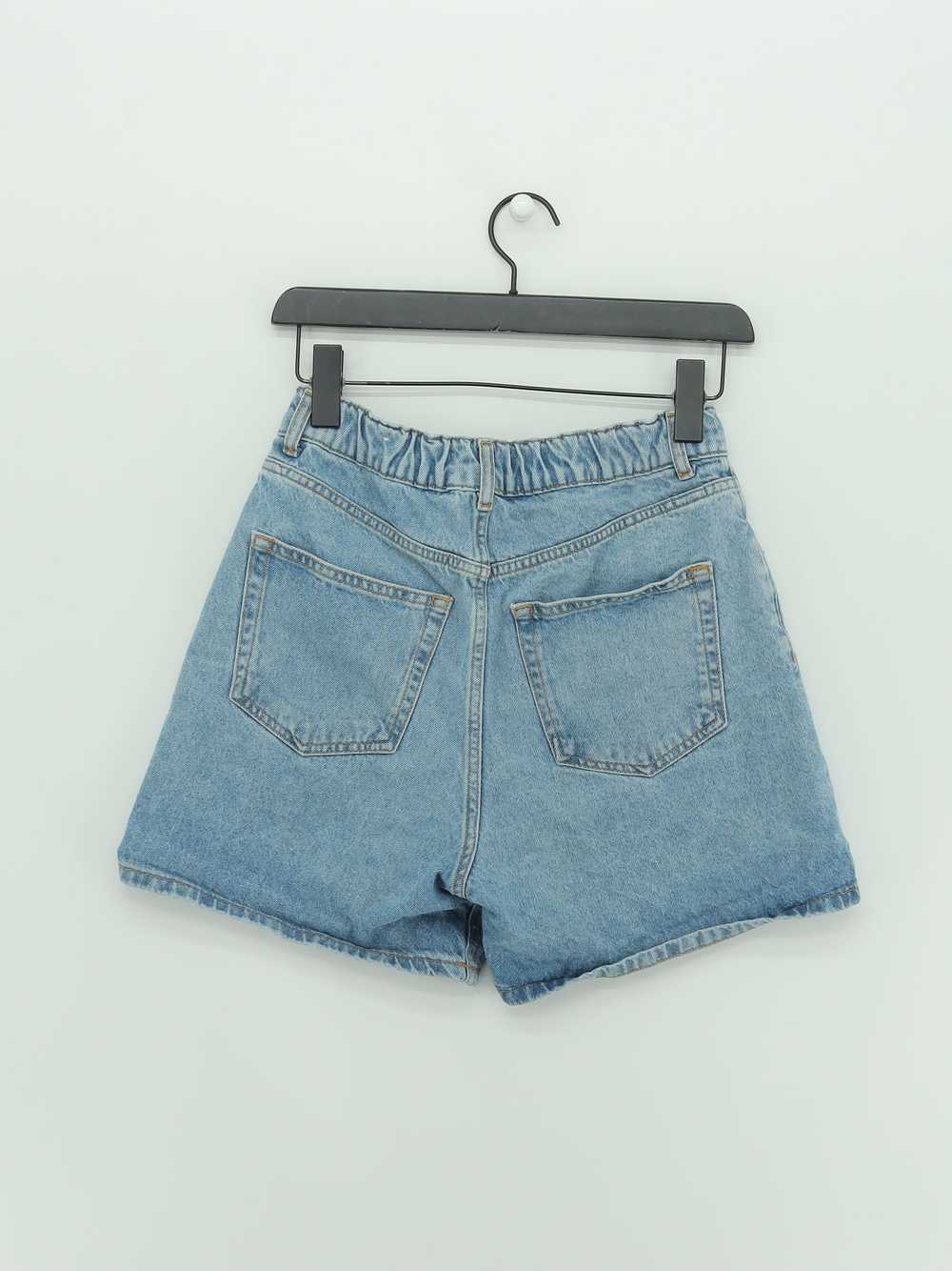 Pull&bear Women's Shorts Uk 8 Blue 100% Cotton - image 2