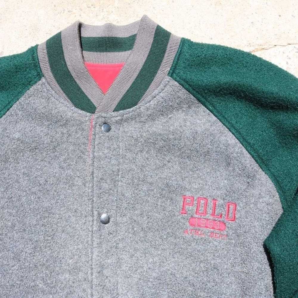 Vintage polo Ralph Lauren PWING polo sport 1990s … - image 3